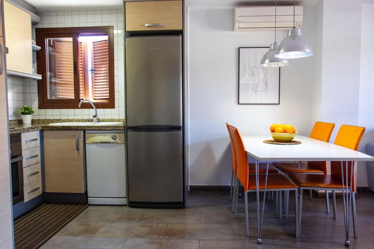 Apartamento A 50 Metros De La Playa, Luminoso Y Acogedor Oliva Ngoại thất bức ảnh