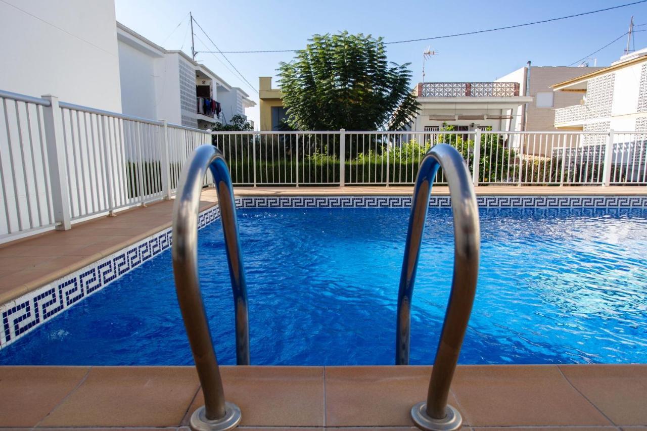 Apartamento A 50 Metros De La Playa, Luminoso Y Acogedor Oliva Ngoại thất bức ảnh
