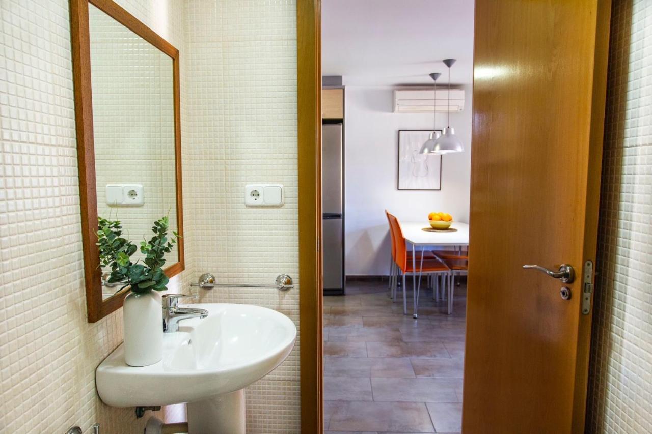 Apartamento A 50 Metros De La Playa, Luminoso Y Acogedor Oliva Ngoại thất bức ảnh