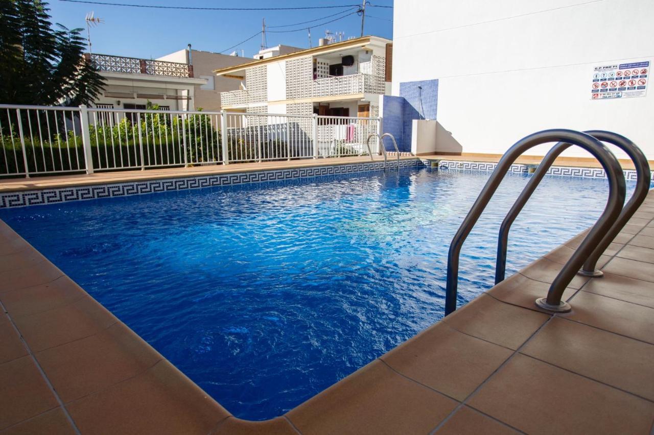 Apartamento A 50 Metros De La Playa, Luminoso Y Acogedor Oliva Ngoại thất bức ảnh